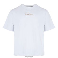 kleding 8800Z1205 Kangol wit uniseks orbitaal grafisch T-shirt