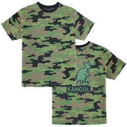 kleding 8800Z1223 Kangol leger camo uniseks camouflage t-shirt