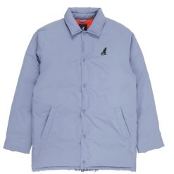 kleding 8800Z1228 Kangol ijskoude lila uniseks oversized jas