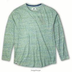 kleding 8800Z1243 Kangol munt uniseks tri-marl T-shirt met lange mouwen